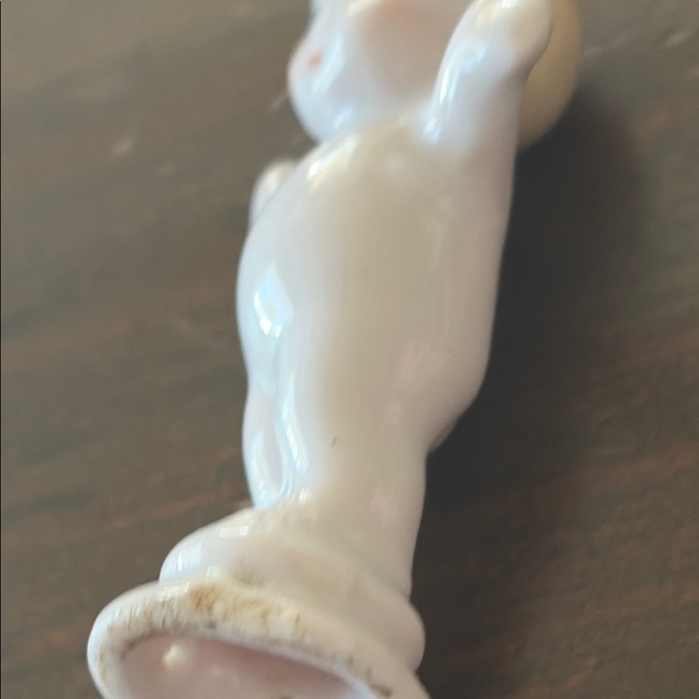 Vintage Porcelain Doll Figurine Cupie doll  head for pin cushion - Picture 3 of 10